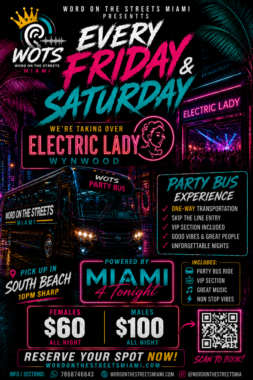 Every Friday & Saturday — Electric Lady